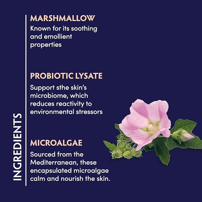 Naturopathica Marshmallow Root & Probiotic Gentle Cream Cleanser – Sensitive Skin Travel 0.5 oz