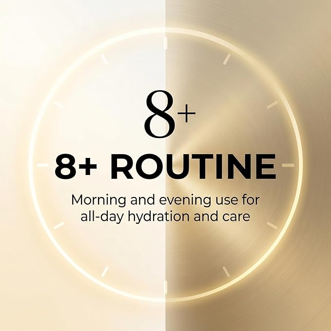 NAD+ Peptide Boosting Serum with Niacinamide & Hyaluronic Acid Collagen, 8AM/8PM Routine Firming Hydrating Face Serum for Radiant Glow for Fine Lines and Moisturing Skin, 1 fl oz (30 ml)