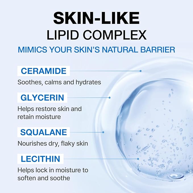 Physiogel Daily Moisture Therapy Hydrating Lotion, Body Lotion & Face Moisturizer with Ceramide, 72H Lasting Hydration, For Dry & Sensitive Skin, 13.5 fl. oz.