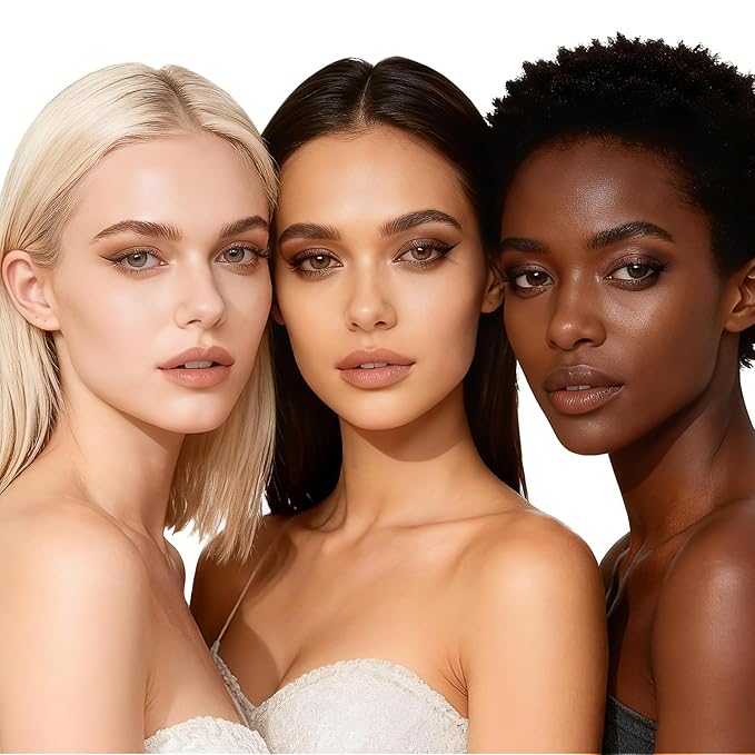 Neutral Nude Matte Mini Eyeshadow Palette, 6 Colors Smoky Taupe & Brown Travel Size Eye Shadows, Highly Pigmented, Long-Lasting, Vegan Makeup Palette with Mirror for Daily Use