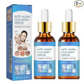 Anti-Aging Sserum Box Stock Solution Facial Serum | Box Face Serum | Suitable skincare serum for women.,Anti Aging Face Tightening, Boost Skin Collagen, Reduce Wrinkles & Plump Skin. (White 2 Box)