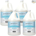 Ginger Lily Farms Club & Fitness Moisturizing Conditioner for Dry Hair, 100% Vegan & Cruelty-Free, Rain Water Scent, 1 Gallon (Pack of 4)