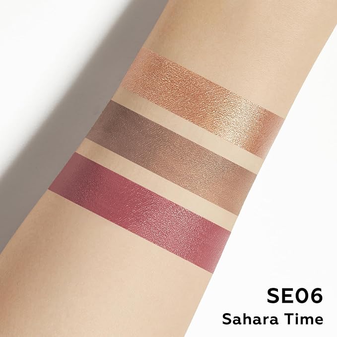 FOCALLURE 3 PCS Liquid Contour Stick,Moisturizing Highlighter,Blush and Bronzer,Silky Cream Contouring Pen with Soft Cushion Applicator,Long Lasting Face Illuminator Makeup,Sahara Time