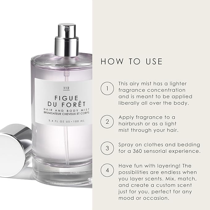 Le Monde Gourmand Papaye Tropique Hair & Body Mist for Women, Hair Perfume & Body Spray, Papaya Jasmine Sandalwood Scent, Vegan & Cruelty Free, 3.4 fl oz (100 ml)