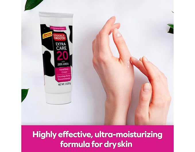 Udderly Smooth Hand & Body Cream Extra Care 20, 2oz Each (Pack of 6)