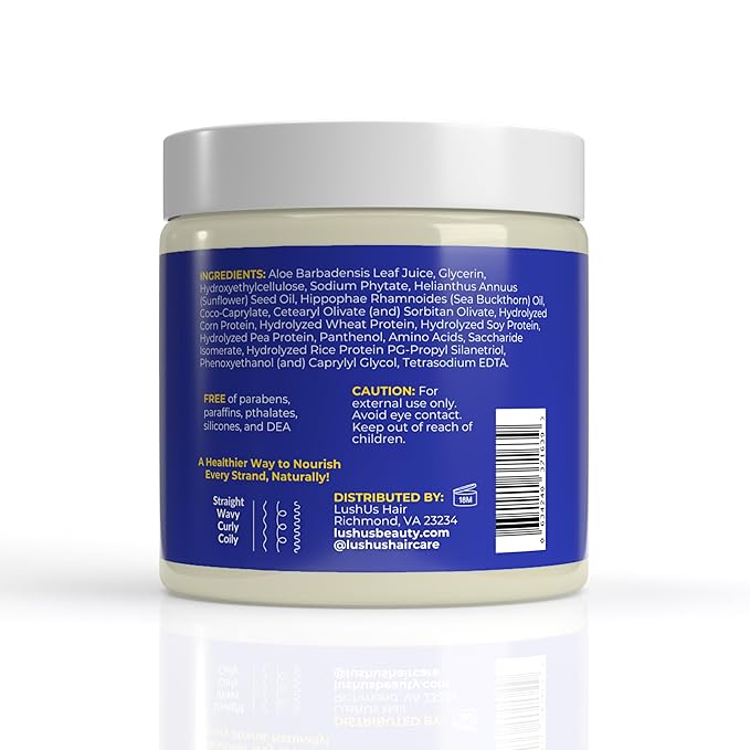 LushUs Hair RepairFix 5-min Bond Therapy | Strengthen and Restore Dry, Damaged, and Chemically Treated Hair | 8oz