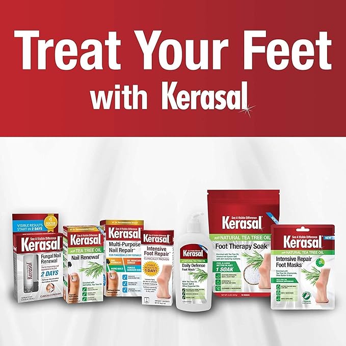 Kerasal Foot Therapy Soak, Foot Soak for Achy, Tired and Dry Feet, 2 lbs