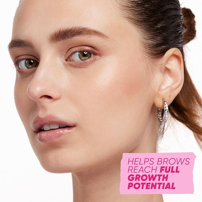 Kosas Air Brow Tinted Eyebrow Gel – Volumizing Brow Gel with Flexible Long-Lasting Hold, Medium Brown