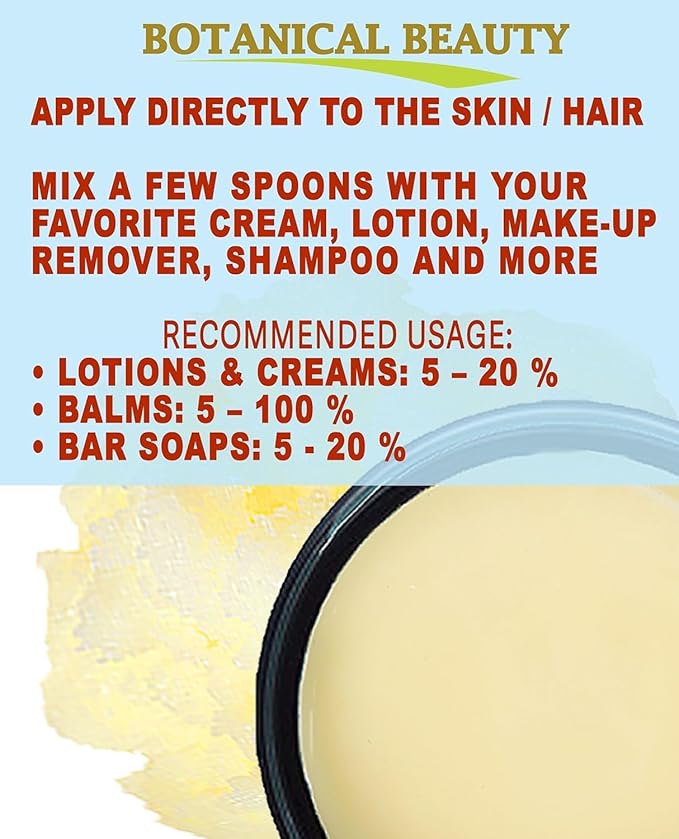 Botanical Beauty KIWI SEED OIL BUTTER RAW VIRGIN UNREFINED Cold Pressed for Face, Body, Hair, Nails, Skin, Hands, Rich in vitamin E, Vitamin C (4 Fl Oz)