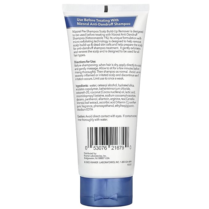 Nizoral Pre-Shampoo Scalp Build-Up Remover - Exfoliates and Renews Helps Prepare for Anti-Dandruff Shampoo Treatment,5 oz,(Pack of 2)