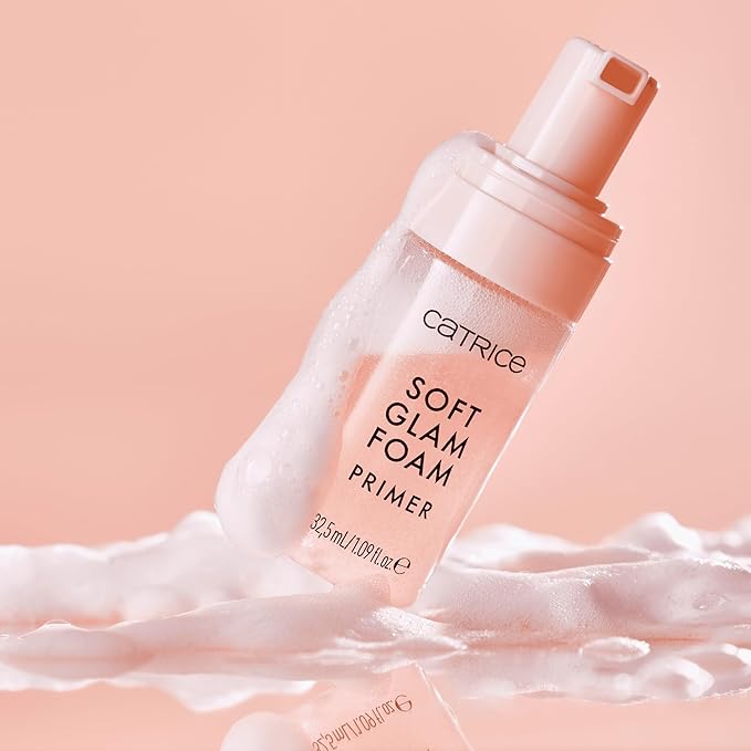 Catrice Soft Glam Foam Primer | Cloud-Like Texture with Radiant Glow | Lightweight, Non-Comedogenic | Vegan & Cruelty Free