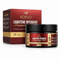 Carotene Tanning Gel for Deep Natural Tan – Tanning Accelerator with Coconut Oil, Carrot Extract & Vitamin E – Bronzing Body Moisturizer for Indoor & Outdoor Use 100g
