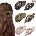 Flat Claw Clips for Women, Large Duckbill French Hair Clips, 6 Pack Non-Slip Matte Hair Accessories for Thick & Thin Hair