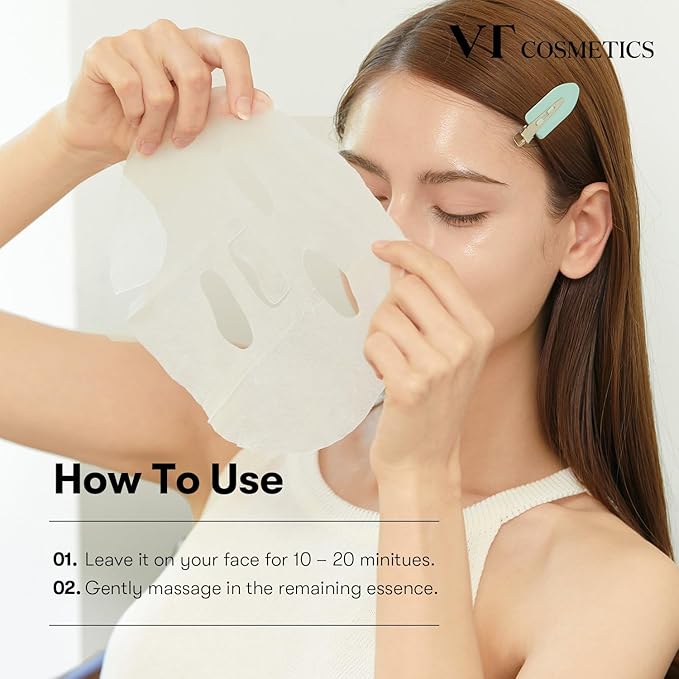 VT COSMETICS CICA Reedle Shot 300 Essence & Daily Soothing Mask 30ea