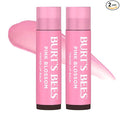Burt's Bees Lip Tint Balm, Mothers Day Gifts, with Long Lasting 2 in 1 Duo Tinted Balm Formula, Color Infused with Deeply Hydrating Shea Butter for a Natural Buildable Finish, Pink Blossom (2-Pack)