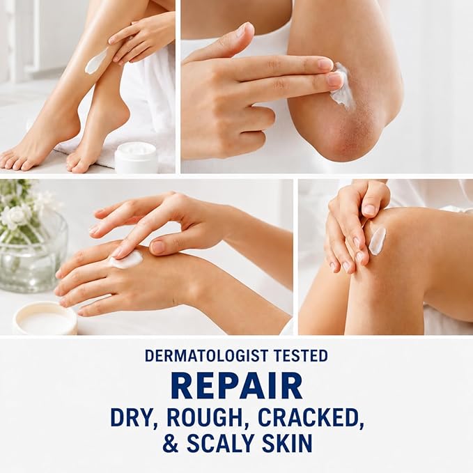 Urea Cream 40 Percent for Feet Maximum Strength, Urea Cream 40% Plus Salicylic Acid 2% for Rough, Dry, Thick & Cracked Skin, Deep Hydration, 5.29 Oz, Non-Greasy (5.29 Oz)