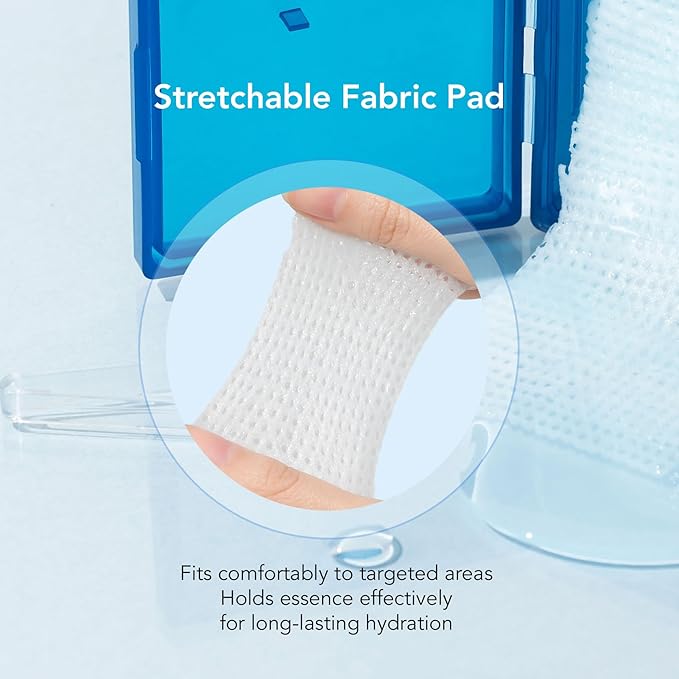 LEADERS Teca Cooling Toner Pad - Instant Relief for Dry, Overheated Skin | Vegan-Certified | Clinically Proven Efficacy | Korean Skincare 80 Pads x 130ml