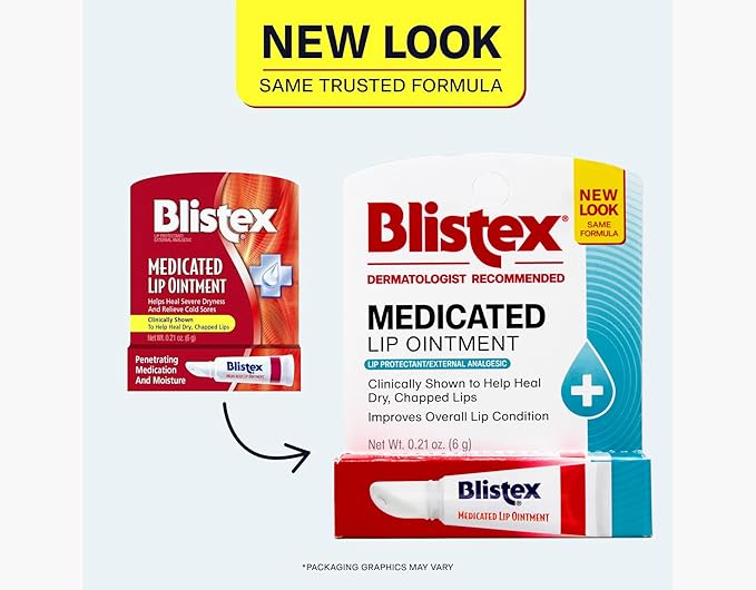 Blistex Medicated Lip Ointment, 0.21 oz (6 g)
