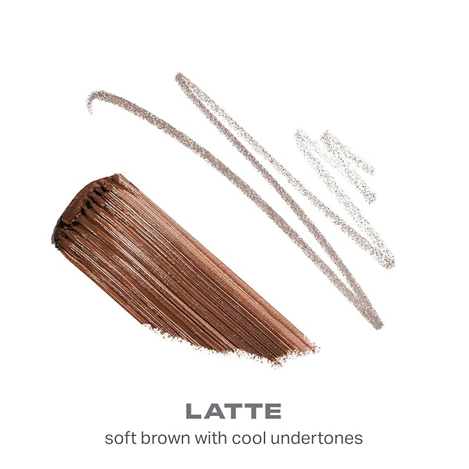 Morphe High Archiever Everyday Essentials Brow Kit - Precision Micro Eyebrow Pencil, Tinted Sculpting Brow Wax & 3-in-1 Brush for Shaping, Filling & Defining - Latte (3 Count)