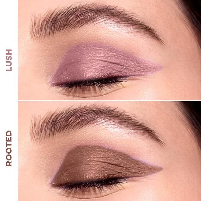 Profusion Cosmetics 5-Shade Mini Eyeshadow Palette - Highly Pigmented with Matte & Shimmer Finishes, Blendable Travel-Friendly Kit, Vegan & Cruelty-Free Makeup (Peaceful Peony)