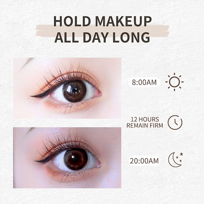 O'CHEAL Mascara Volume and Length, Waterproof Black Natural Thrive Mascara Liquid Lash Extensions Eye Makeup, Defining, Curling, Long Lasting, Smudge Proof, Hypoallergenic Eyelashes Cosmetics