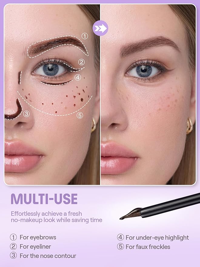 SHEGLAM Tint Lock Tattoo Peel off Brow Gel - Taupe Eyebrow Color