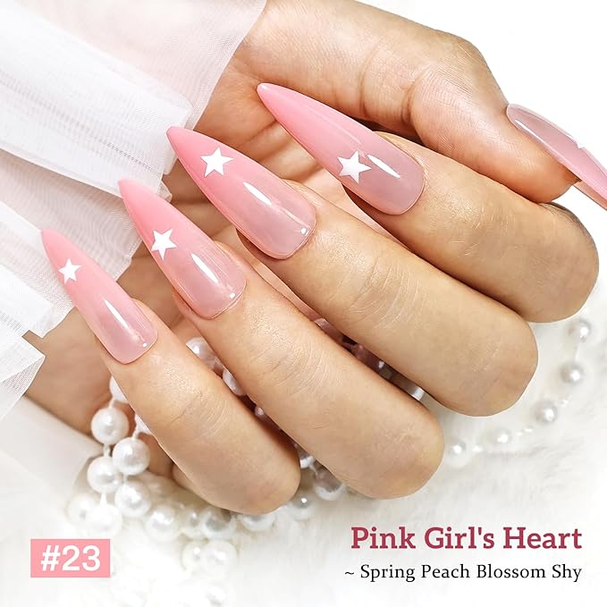 JODSONE Cushion Painting Gel Polish Set 6 Colors with 50 PCS Soft Nail Sponges & Grabbing Pen for Ombre Nails Aura Blush & Nails Art Design Nail Art Salon Use at Home