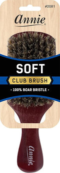 Annie Soft Club 100% Pure Boar Bristle Wave Hair Brush for Men