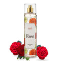 Freida and Joe Rose Elegance Fine Fragrance Body Mist Spray Capturing Timeless Allure of Blooming Roses, 8 oz Spray Bottle Ideal for Gifting, Stocking Stuffer – Mother's Day Gift for Mom