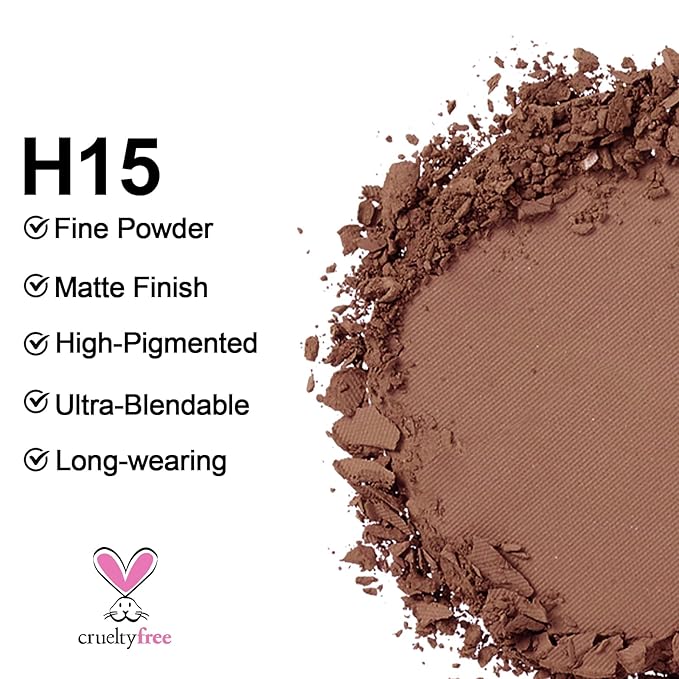 Erinde Matte Eyeshadow Palette Makeup, Neutral Single Eye Shadow Powder