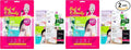 Epielle Best of K-Beauty Kit, 6 Home Spa Essentials, At-Home Spa Kit for Radiant Skin, Self Care Gifts for Women, Korean Skin Care Set, Stocking Stuffers (Pack of 2)
