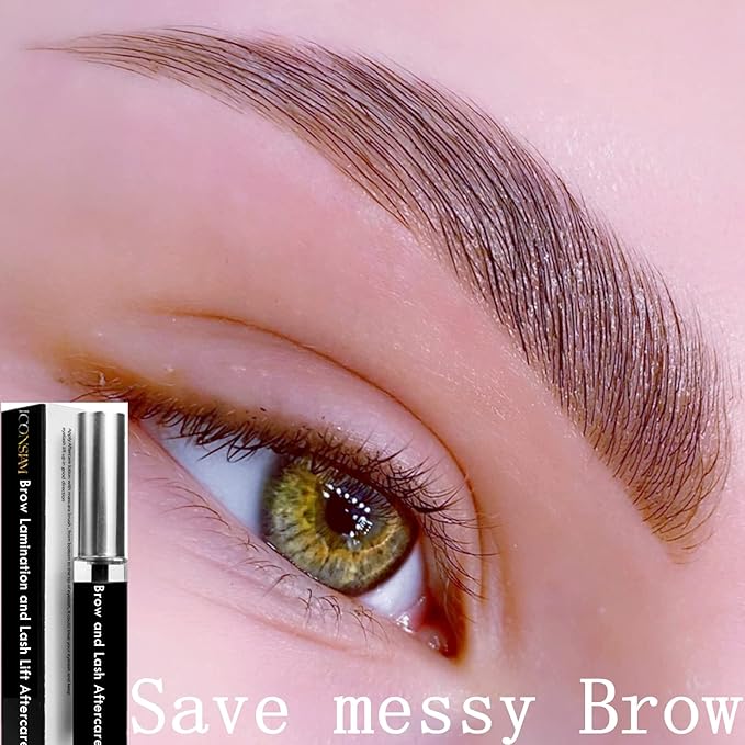 Lash Lift Care, Brow Lamination Aftercare Eyelash Perm Nutrition, Treat Burning Eyebrow Save Messy Lash, 8 weeks Keratin Care For and Perm/Lift(7ml)