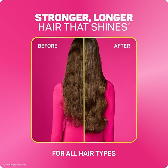 Marc Anthony Leave-In Conditioner Spray & Detangler, Grow Long Biotin, 2-pack - Anti-Frizz Deep Conditioner For Split Ends & Breakage - Vitamin E, Caffeine & Ginseng for Curly, Dry & Damaged Hair