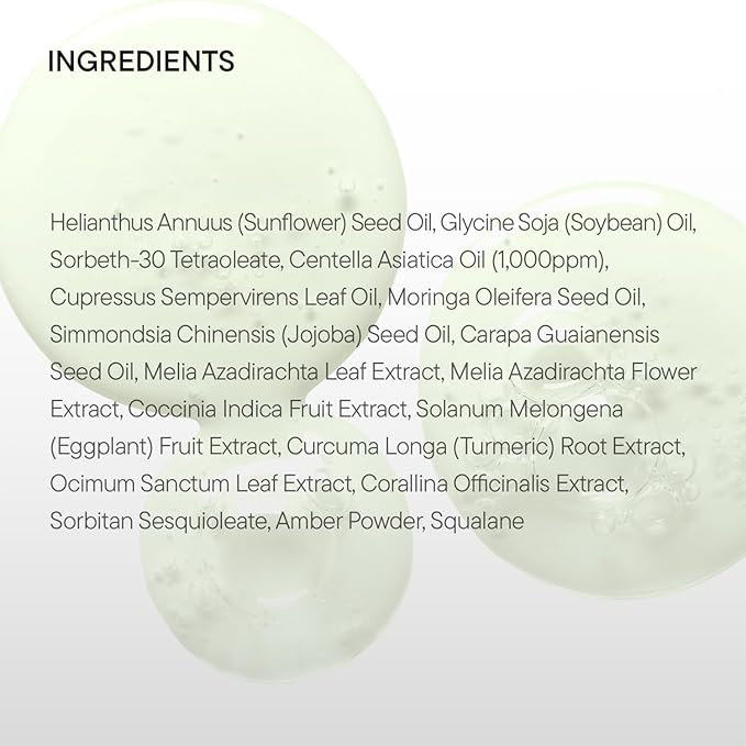 IUNIK Centella Green Fresh Cleansing Oil – Centella Asiatica Gentle Oil Cleanser for Pore & Sebum Control, Makeup & Sunscreen Removal, Korean Skincare, 200ml / 6.7 fl oz