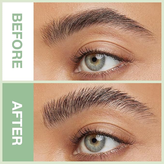 BINGBRUSH 2Pcs Eyebrow Gel Transparent Clear Eyebrow Brow Glue,Brow Styling Gel for Shaping & Defining, Smudge-Proof, Long-Lasting Eyebrow Makeup, Natural Look, Cruelty-Free