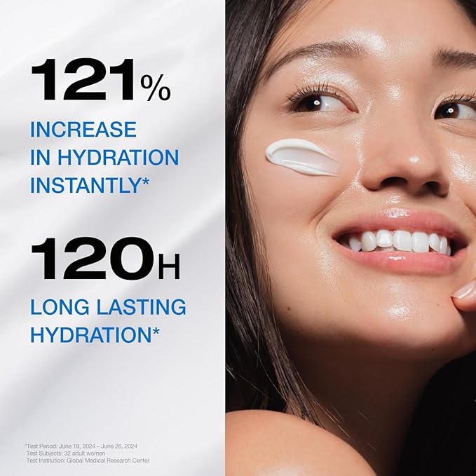 PHYSIOGEL Daily Moisture Therapy Regenerative Cream, Hydrating Face Moisturizer with Hyaluronic Acid, 120H Lasting Hydration, For Dry & Sensitive Skin, 3.4 fl. oz.