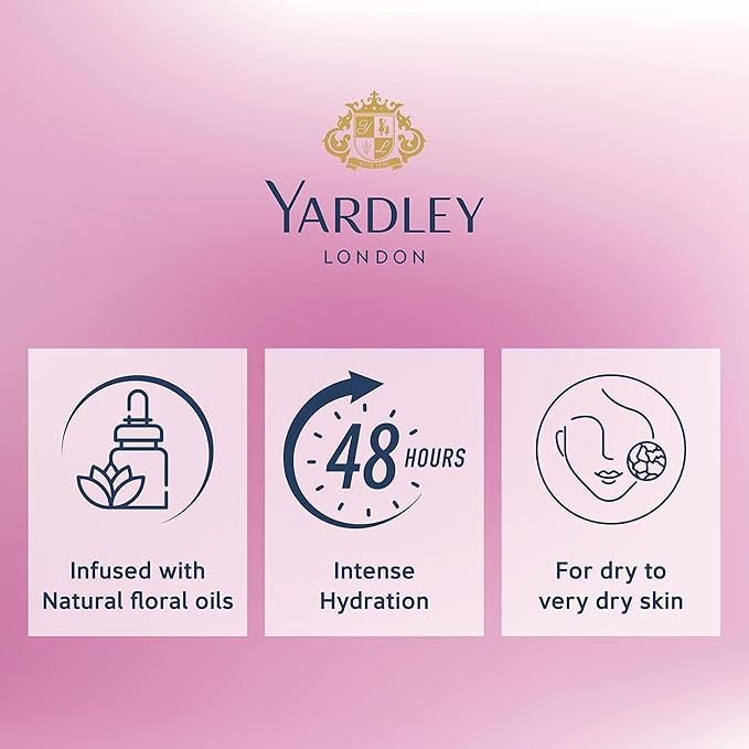 YARDLEY LONDON - English Rose Moisturizing Body Lotion 400 ml