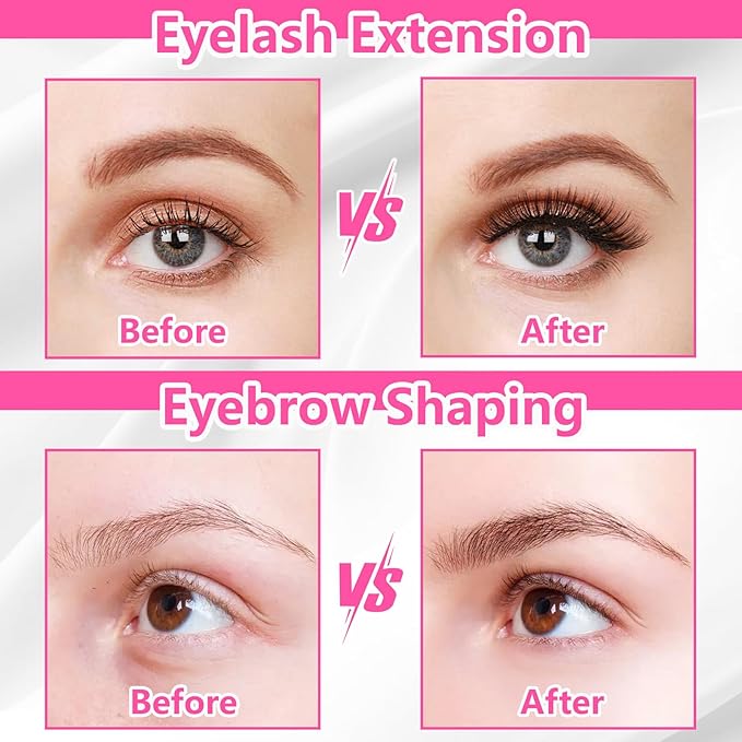 Micro Eyebrow Brush Set with Cap 50Pcs Eyelash Spoolies Comb Brow Lamination Brush Mini Spoolie For Eyelash Extensions Lash Lift Tools