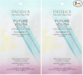 Pacifica Beauty, Future Youth Time Shift Face Mask, Hydrogel Sheet Mask, Hydrating, Plumping, Boosts Radiance, Skincare, Vegan, 1ct, 0.6 OZ (Pack of 2)