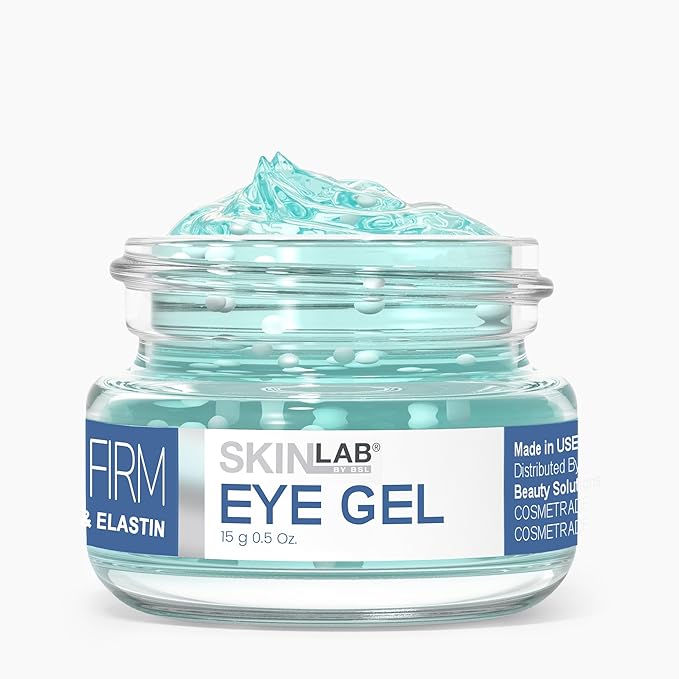 SKIN LAB Lift & Firm Eye Gel – Hydrating Gel Cream with Hyaluronic Acid for Under Eye Moisture & Smoothing, Lightweight Serum for Women & Men, 0.5 oz