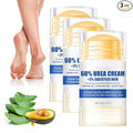 3PCS 60% Urea Hydrating and Anti-Cracking Foot Cream, Maximum Strength Urea Cream for Feet, Foot Lotion Stick for Heels, Dry Hands & Rough Knees, Smoothing Skin Women and Men