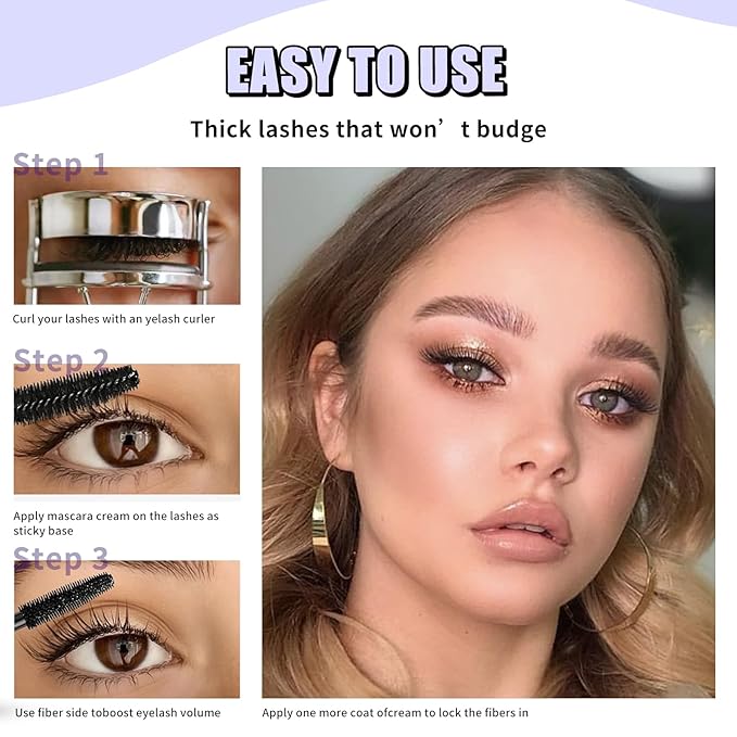 Telescopic Tubing Mascara for Women 60 Plus - Sky High Lift, Waterproof, Nourishing Essence, Gentle Lash Definition