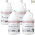 Ginger Lily Farms Botanicals Moisturizing Conditioner for Dry Hair, 100% Vegan & Cruelty-Free, Whispering Rose Scent, 1 Gallon (Pack of 4)