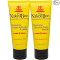 The Naked Bee Orange Blossom Honey Hand and Body Lotion, 2.25 Oz - 2 Pack