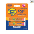 Banana Boat Sport Ultra SPF 50 Lip Sunscreen Twin Lip Balm, Banana Boat Balm SPF 50, Oxybenzone Free, Sunblock, Travel Size Sunscreen for Lips, 0.15 Ounce (Pack of 20)