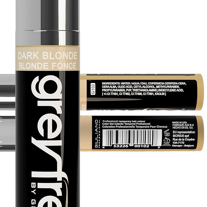 Root Touch-Up Hair Mascara Temporary Gray Roots Concealer (DARK BLONDE)
