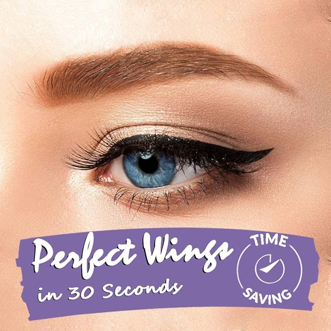 iMethod NEW 2-Pen Winged Eyeliner Stamp - All Eye Shapes, Perfect Wing Cat Eye Liner, Waterproof & Smudge-proof, 8 mm