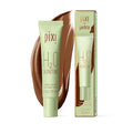 Pixi H2O SkinTint | Tinted Face Gel Moisturizer | Lightweight Hydrating Coverage with Hyaluronic Acid | Evens Skin Tone & Reduces Redness | Oil-Free Dewy Finish | Cocoa | 1.2 fl oz