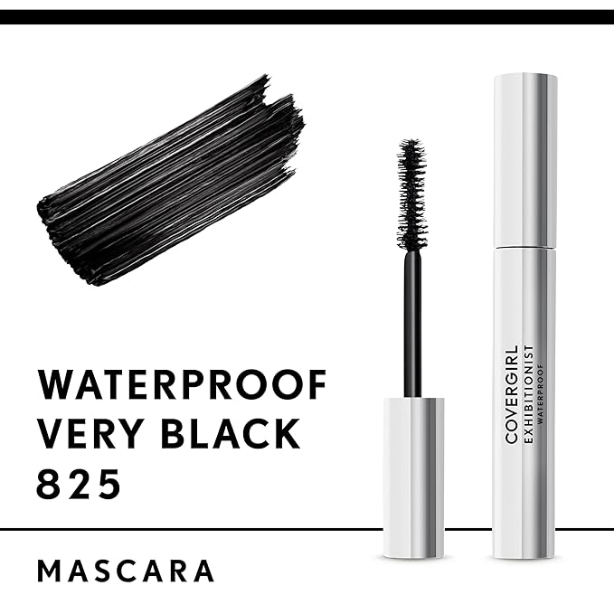 COVERGIRL Eye Enhancer Exhibitionist Mascara 825 Very Black 0.3 fl oz (Packaging May Vary)