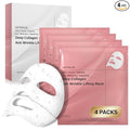 Korean Overnight Collagen Face Mask (4 PACKS) - Hydrating Deep Collagen Mask for Women - Anti-Aging Bio-Collagen Real Deep Mask - Glass Skin Facial Treatment